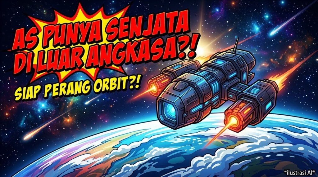 AS AKHIRNYA AKUI PUNYA SENJATA DI LUAR ANGKASA! Siap Perang di Orbit&nbsp;Bumi?