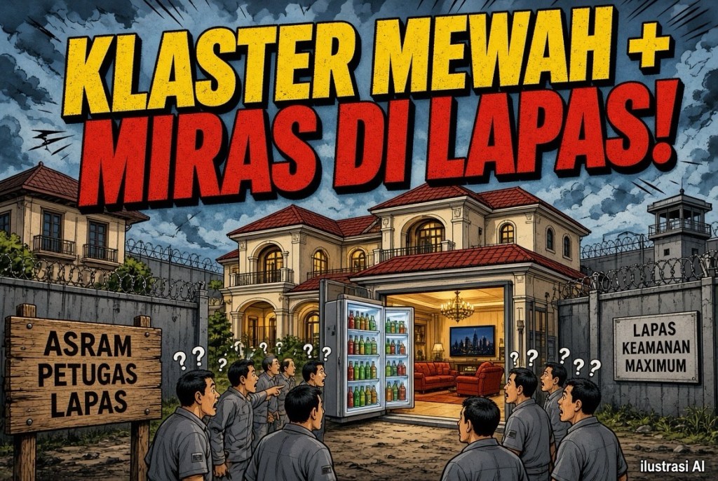 Ombudsman Temukan ‘Klaster Mewah’ + Miras di Lapas Cibinong, Sempat Ditolak&nbsp;Masuk