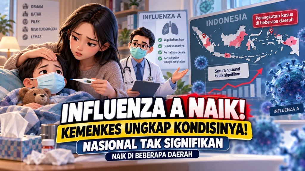 Lagi Ramai Dibahas, Begini Fakta Sebenarnya Soal Kasus Influenza&nbsp;A